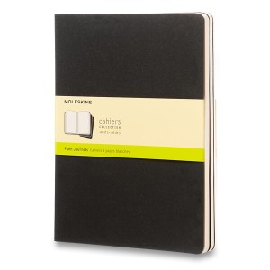 Notebooks Moleskine Cahier XL, clean, 3 pcs - Reklamnepredmety