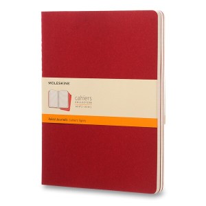 Notebooks Moleskine Cahier XL, lined, 3 pcs - Reklamnepredmety
