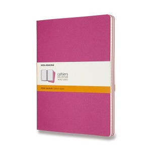 Notebooks Moleskine Cahier XL, lined, 3 pcs - Reklamnepredmety