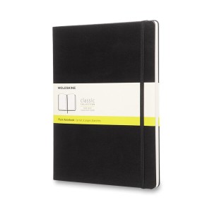Moleskine notebook - XL hard boards, clean - Reklamnepredmety
