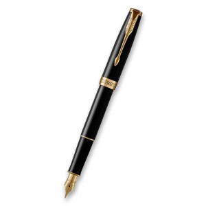 Parker Sonnet Black GT fountain pen - Reklamnepredmety