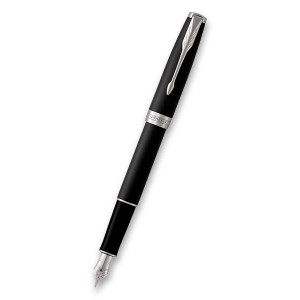 Parker Sonnet Matte Black CT fountain pen - Reklamnepredmety