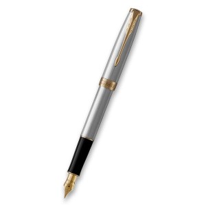 Parker Sonnet Stainless Steel GT fountain pen - Reklamnepredmety