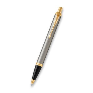 Parker IM Brushed Metal GT ballpoint pen - Reklamnepredmety