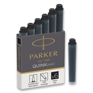 Parker mini ink cartridges 6 pcs - Reklamnepredmety