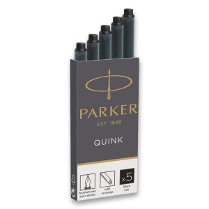 Parker ink cartridges 5 pcs, choice of colors - Reklamnepredmety