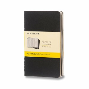 Notebooks Moleskine Cahier S, square, 3 pcs - Reklamnepredmety