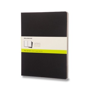 Notebooks Moleskine Cahier in hardcover XXL, clean, 3 pcs - Reklamnepredmety