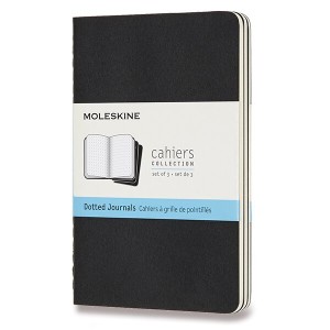 Notebooks Moleskine Cahier S, dotted, 3 pcs - Reklamnepredmety