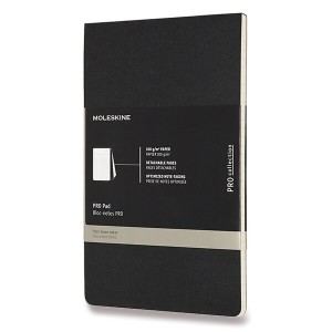 Notebook Moleskine Professional L, lined - Reklamnepredmety