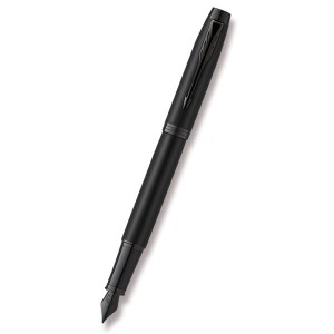 Parker IM Achromatic Black BT plniace pero hrot M - Reklamnepredmety