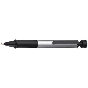 Aluminium ball pen with black clip - Reklamnepredmety