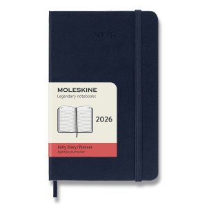 Moleskine 2024 diary - hardcover S, daily, choice of colors - Reklamnepredmety