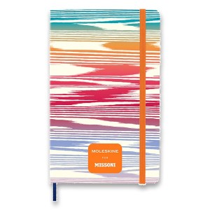 Notebook Moleskine Missoni Fiamm - hard boards L, lined - Reklamnepredmety