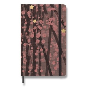 Notebook MOLESKINE SAKURA 2023 L, lined, hard boards - Reklamnepredmety