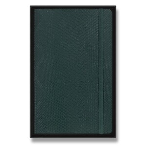 Zápisník Moleskine Precious & Ethical Vegea Capri - mäkké dosky L, linajkový, petrolejový - Reklamnepredmety