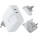 Xtorm XVC2067 GaN Ultra 67W travel charger with 100W USB-C PD cable - 12439601 - variant PF 12439601