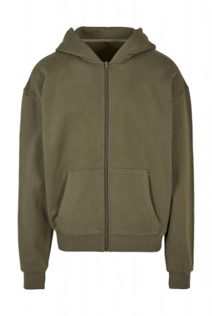 Ultra thick hooded sweatshirt with zip - Reklamnepredmety