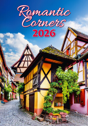Romantic Corners Calendar - Reklamnepredmety
