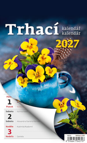 Weekly tear-off calendar A5 - Reklamnepredmety