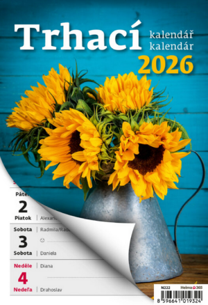 Weekly tear-off calendar A5 - Reklamnepredmety