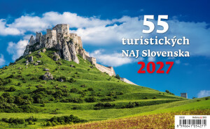 Calendar of 55 tourist attractions in Slovakia - Reklamnepredmety