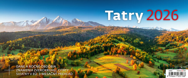 Tatra Mountains Calendar