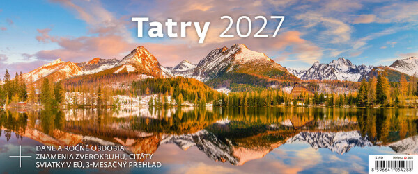 Tatra Mountains Calendar