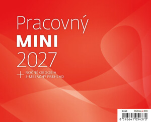 Kalendář Pracovní MINI - Reklamnepredmety