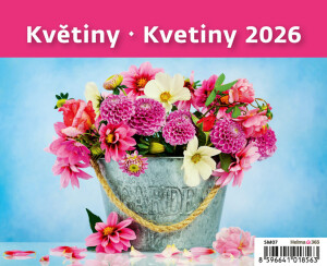 Kalendář Květiny - Reklamnepredmety
