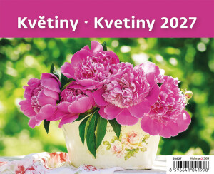 Kalendář Květiny - Reklamnepredmety