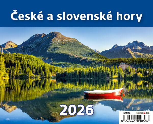 Calendar Czech and Slovak Mountains