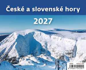 Calendar Czech and Slovak Mountains - Reklamnepredmety