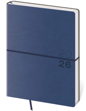 Weekly diary B6 Flexio with elastic band - Reklamnepredmety