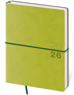 Weekly diary B6 Flexio with elastic band - Reklamnepredmety