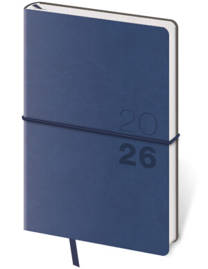 Flexio pocket diary with elastic band - Reklamnepredmety