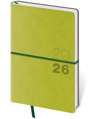 Flexio pocket diary with elastic band - Reklamnepredmety