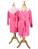 AR021 Boyzz&Girlzz Hooded Bathrobe - AR021_Pink_Light-Pink - variant Ls 1000204378