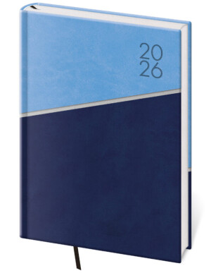 Weekly diary A5 Line blue - Reklamnepredmety