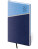Line pocket diary blue - dl426-1-26 - variant
