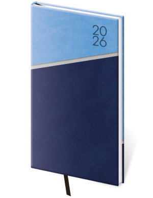 Line pocket diary blue - Reklamnepredmety