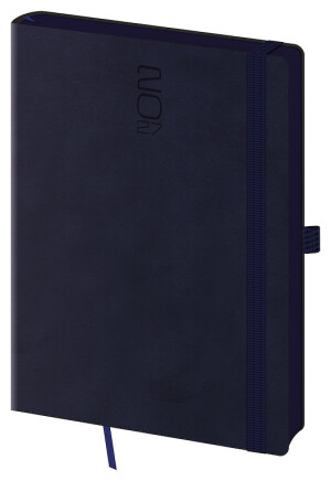 A5 Memory daily diary with elastic band - Reklamnepredmety
