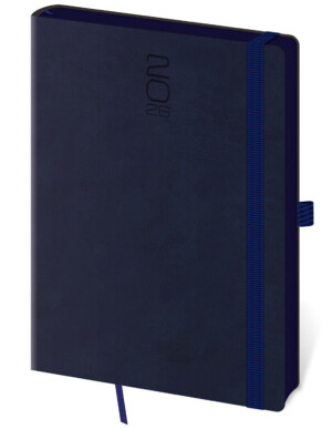 Weekly diary A5 Memory with elastic band - Reklamnepredmety