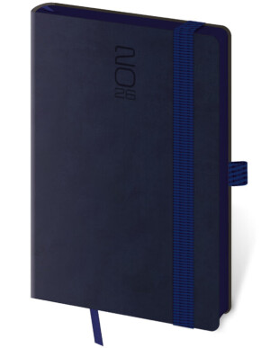 Pocket diary Memory with elastic band - Reklamnepredmety