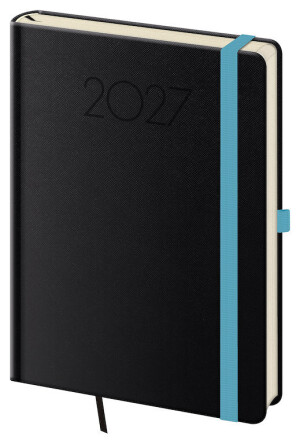 Weekly diary A5 New Praga with elastic band - Reklamnepredmety