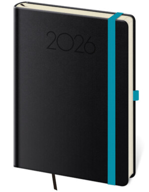 Weekly diary A5 New Praga with elastic band - Reklamnepredmety