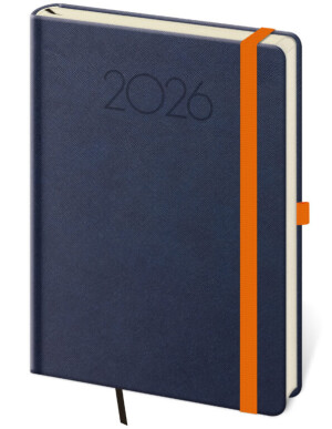 Weekly diary A5 New Praga with elastic band - Reklamnepredmety