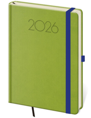 Weekly diary A5 New Praga with elastic band - Reklamnepredmety