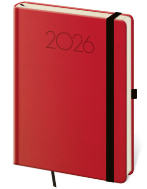 Weekly diary A5 New Praga with elastic band - Reklamnepredmety