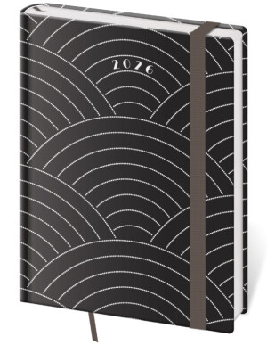 Weekly diary B6 Vario with elastic band - Reklamnepredmety